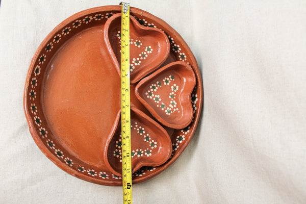 Botanero Corazon Barro