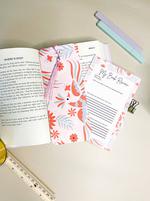 Mexican Embroidery Style Bookmarks