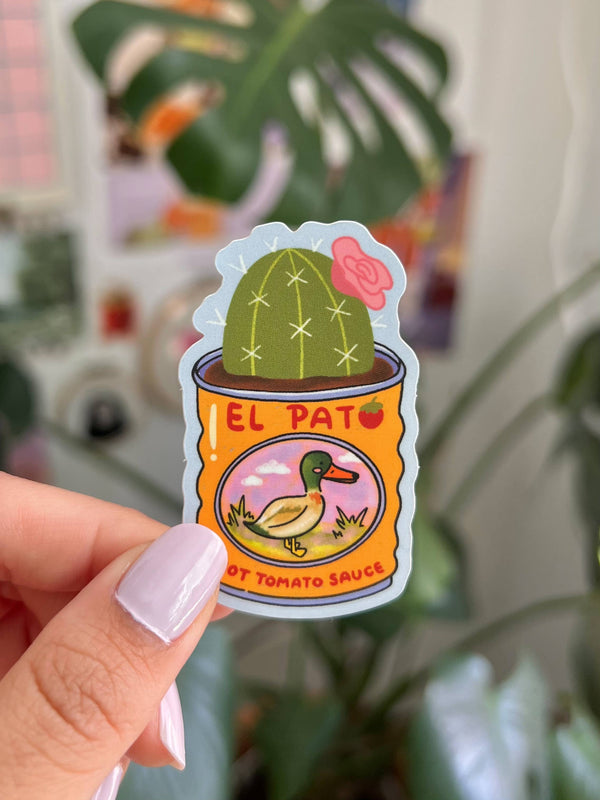 El Pato Tomato Sauce Sticker