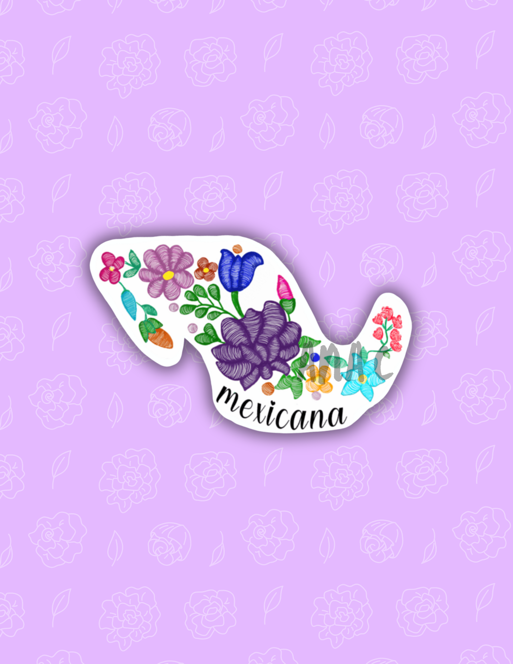 Mexicana Sticker