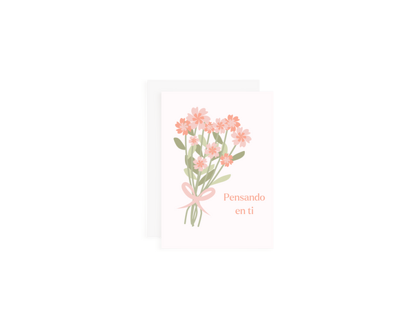 Pensando En Ti Mini Card