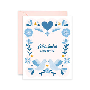 Felicidades Novios Greeting Card