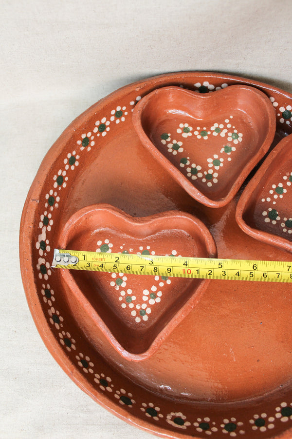 Botanero Corazon Barro