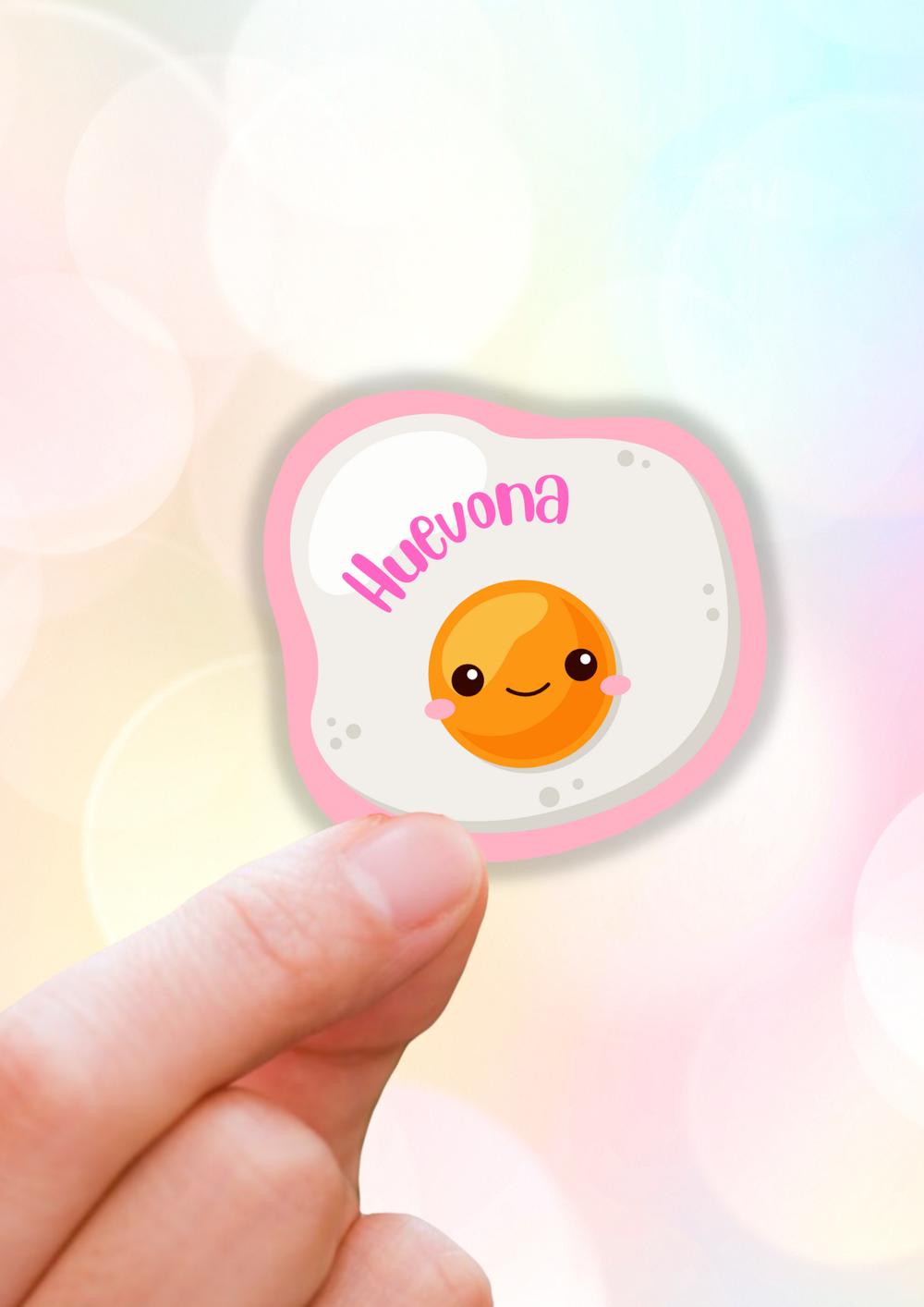 Huevona funny latina sticker