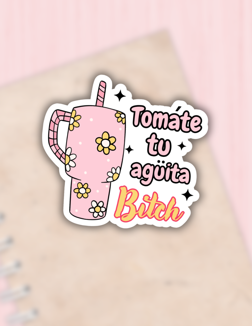 Tomate tu aguita Sticker