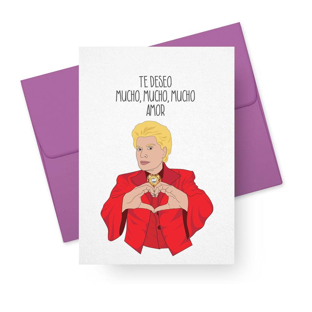Te Deseo Mucho, Mucho, Mucho Amor Greeting Card