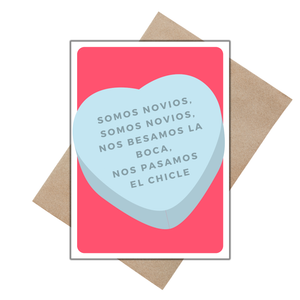 Somos Novios Greeting Card