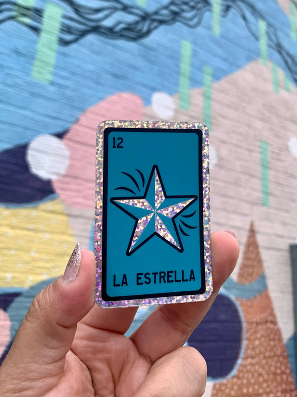 Estrella | Loteria Card Sticker | Holographic