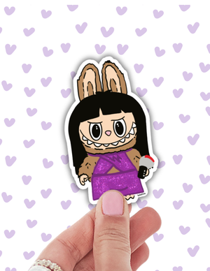 Selena Labubu sticker