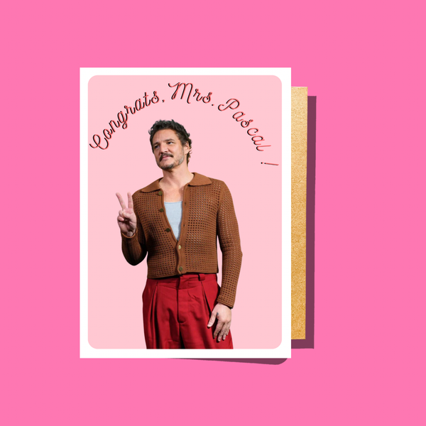 Mrs. Pascal, Pop Culture Card with envelope