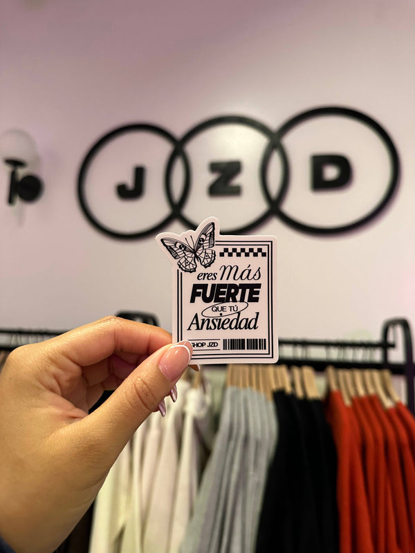 Eres Mas Fuerte Sticker