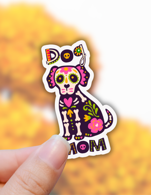 Dog mom sticker,hispanic,latino cute vinyl sticker