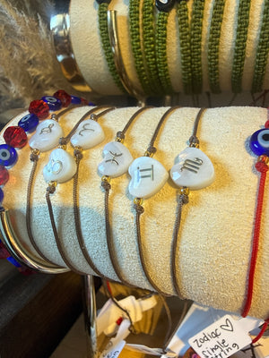 Zodiac Heart Single String