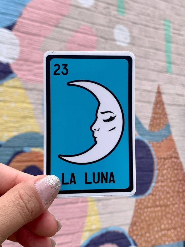 LA LUNA Loteria Card Sticker