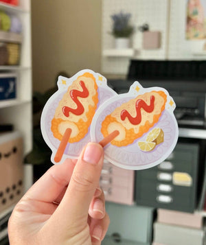 Elote Sticker- Mexican snack