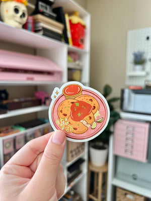 Pupusa Sticker- Salvadorian food