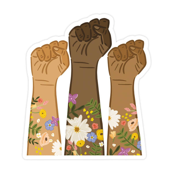 BLM Fists Vinyl Sticker - Proceeds Donated