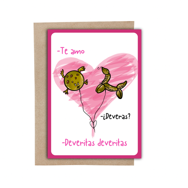 Shrek Te Amo Greeting Card