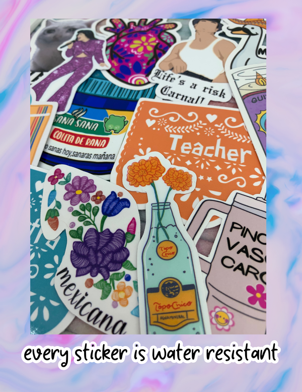 Very demure sticker,funny spanglish decals,laptop decal