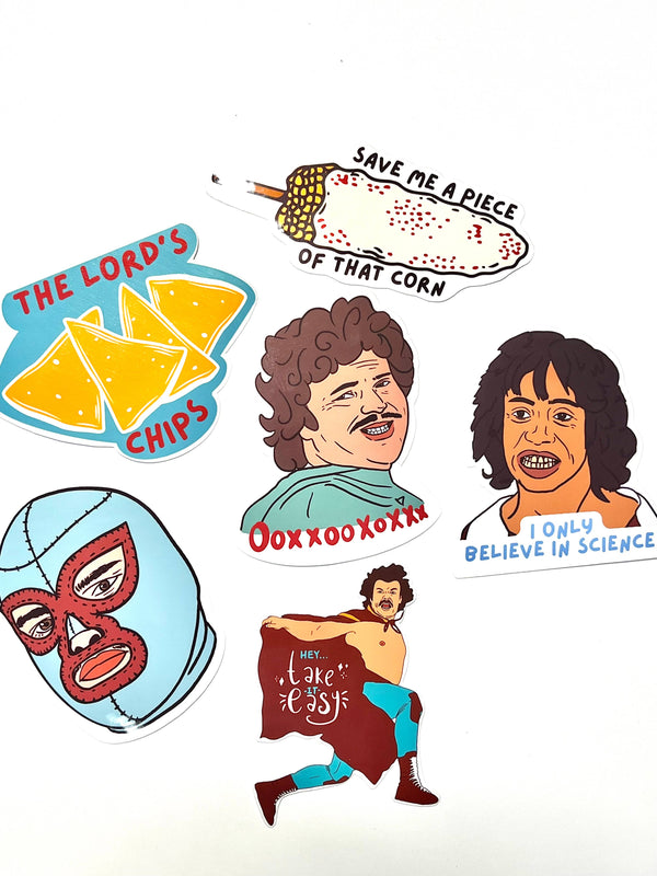 Nacho “The lord’s chips” Sticker