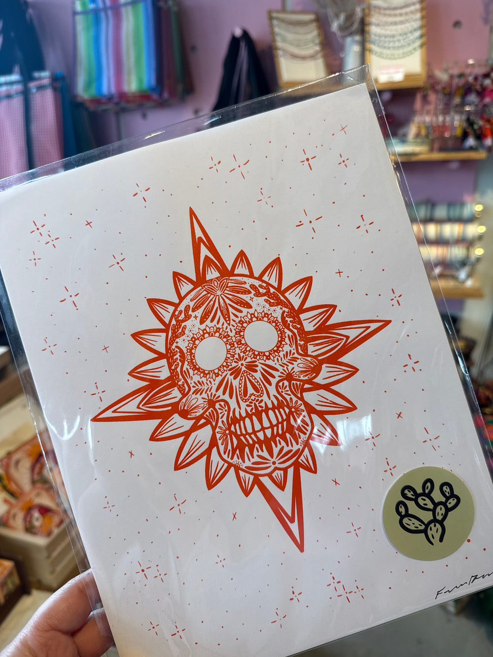 Calavera Print PacPops