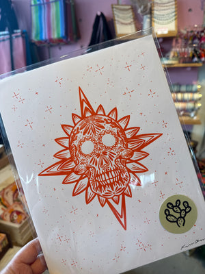 Calavera Print PacPops