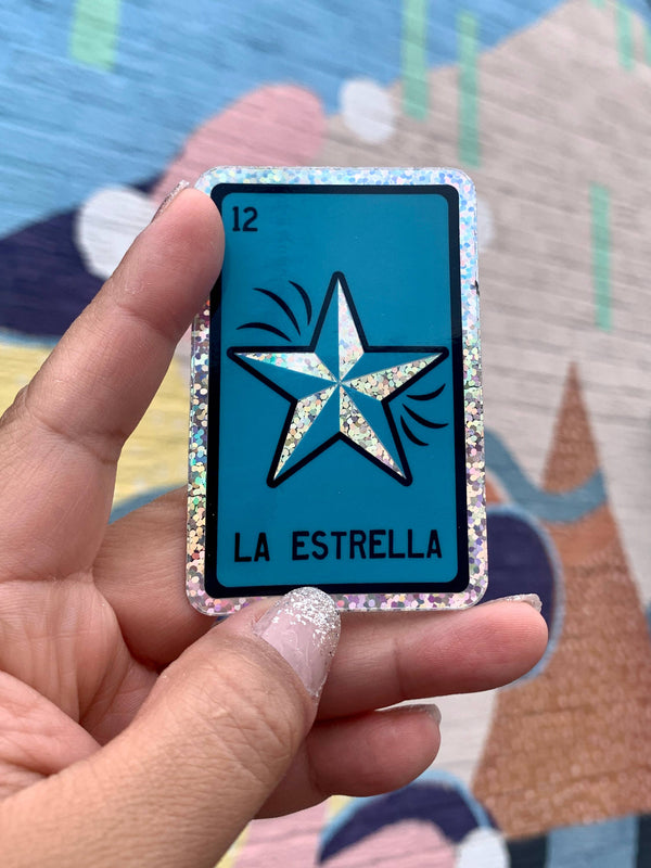 Estrella | Loteria Card Sticker | Holographic