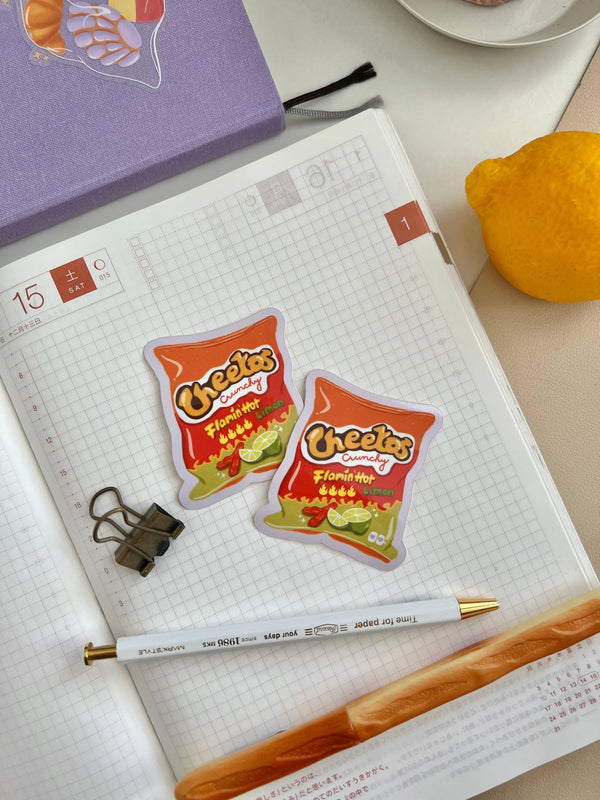 Flamin Hot - Spicy Chips Sticker