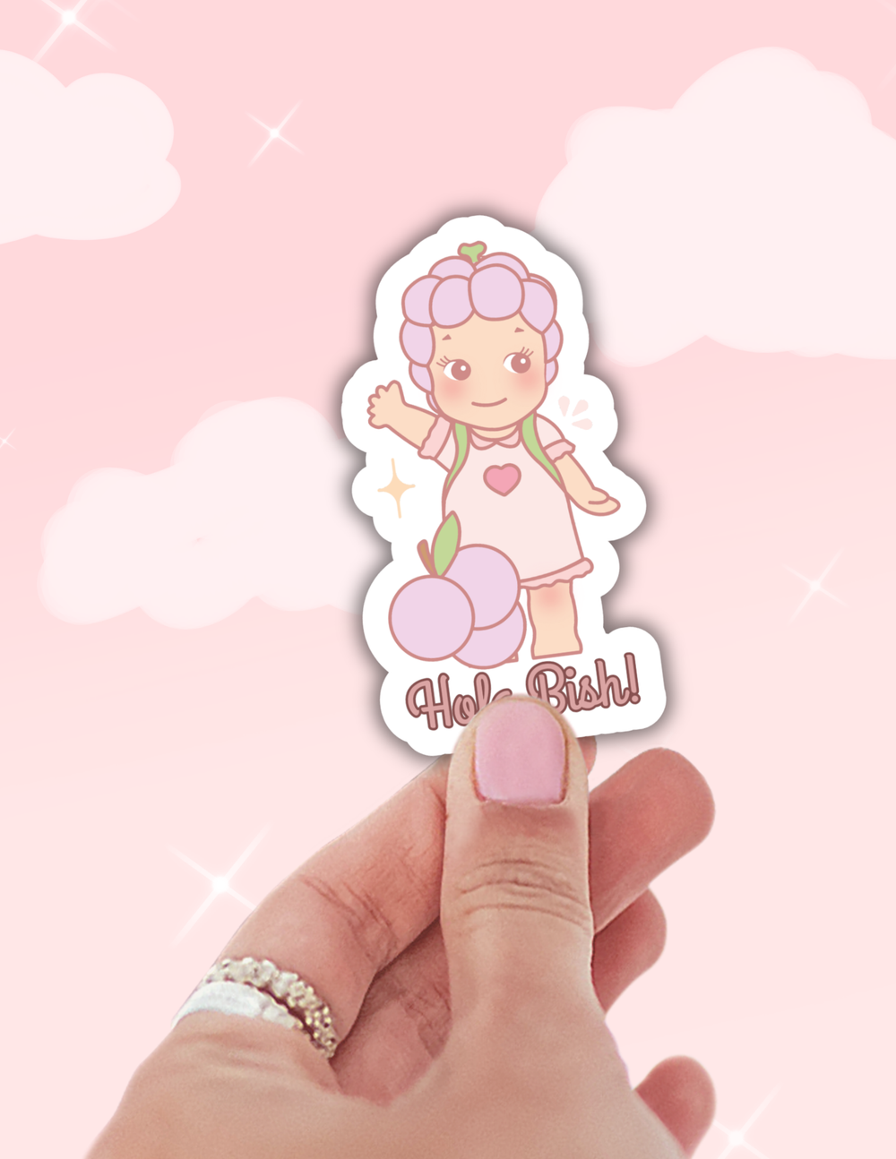Hola bish sonny angel sticker