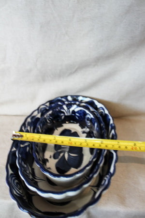 Pescadera Cobalto 3pc.