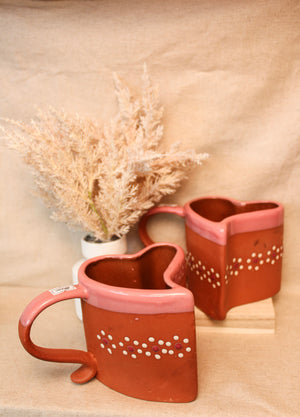 Taza Corazon Rosita