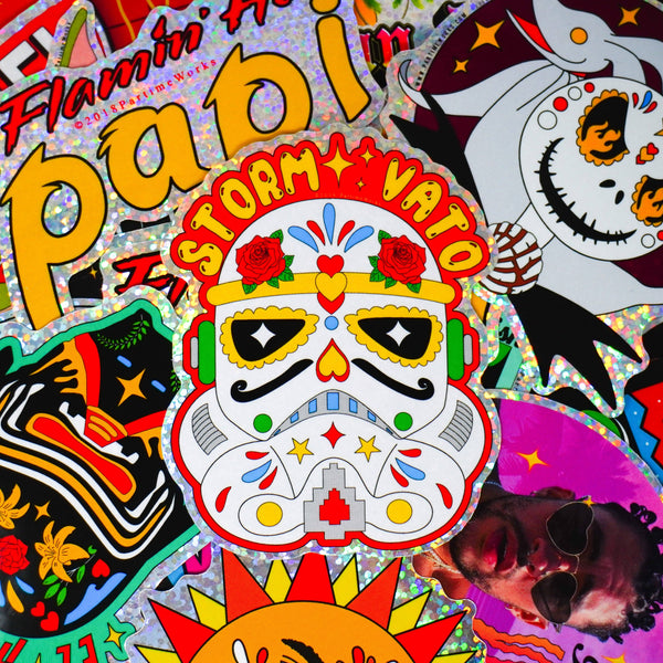 Storm Vato Sticker
