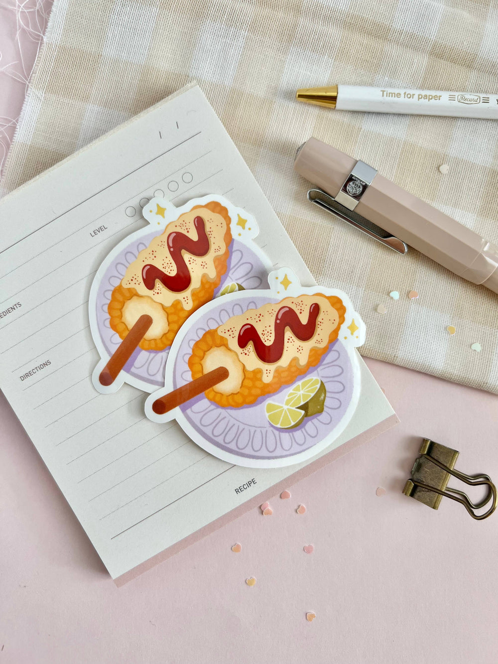 Elote Sticker- Mexican snack