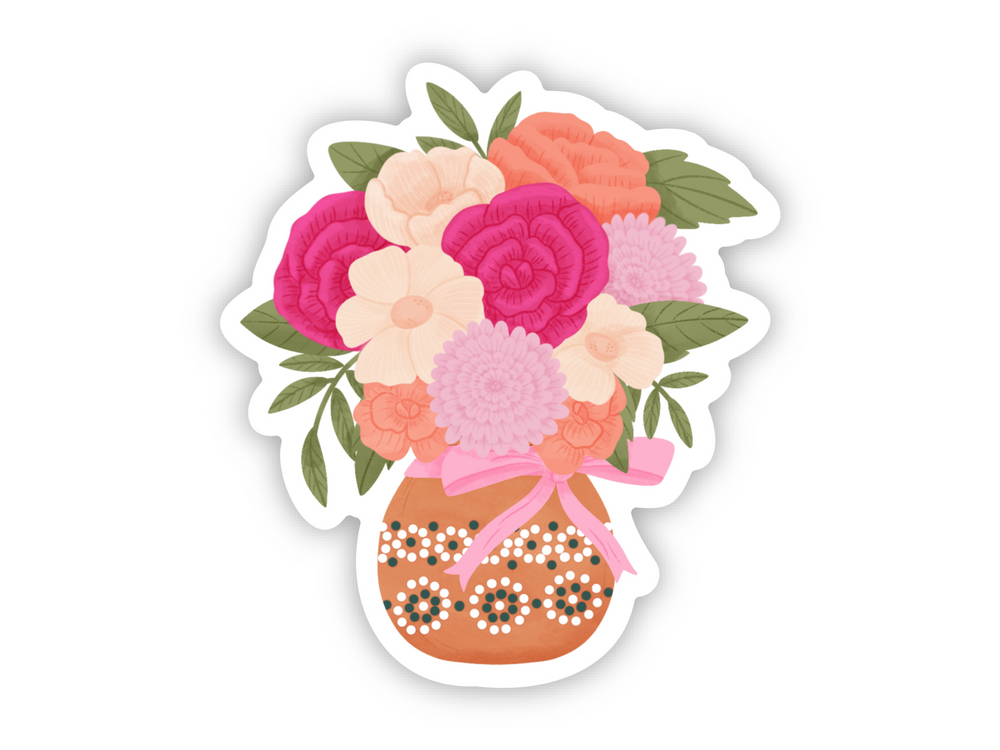 Flower Vase Sticker