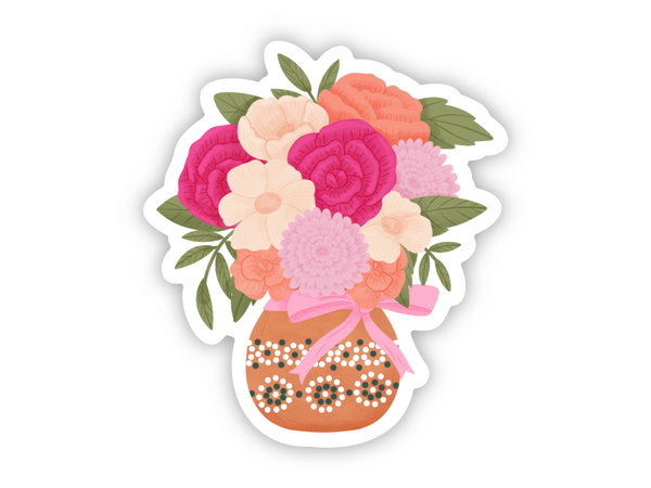 Flower Vase Sticker