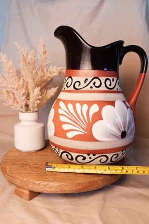 Jarra Flor Blanca Set