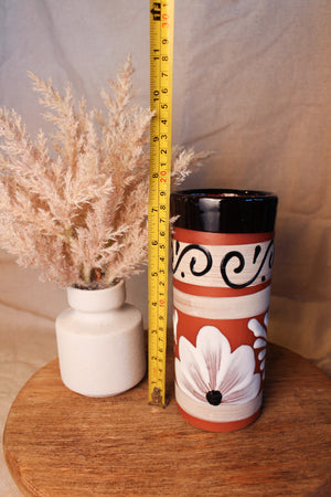Jarra Flor Blanca Set