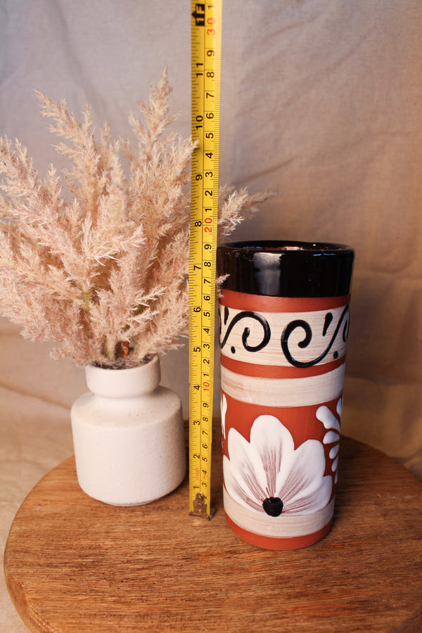 Jarra Flor Blanca Set