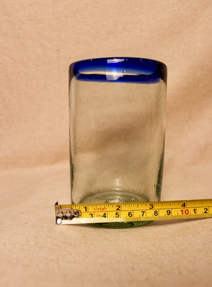 Filo Azul Glass Cups Tall