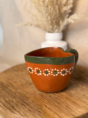 Taza Corazon Barro