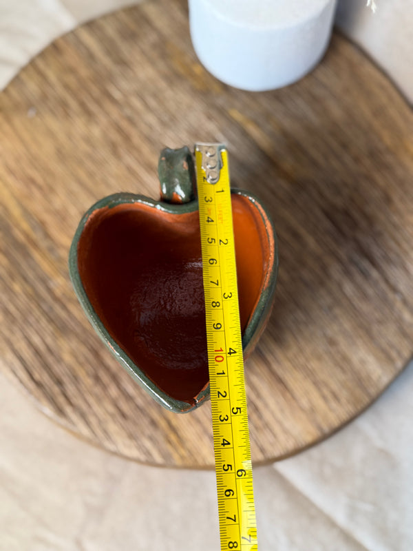 Taza Corazon Barro