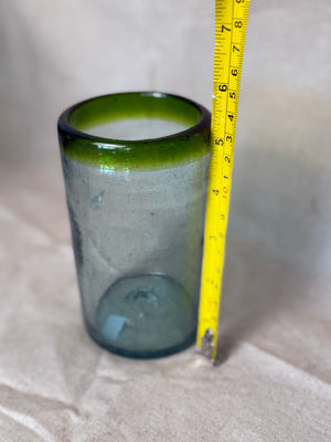 Filo Verde Glass Cup Tall