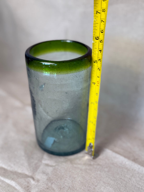 Filo Verde Glass Cup Tall