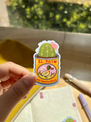 El Pato Tomato Sauce Sticker