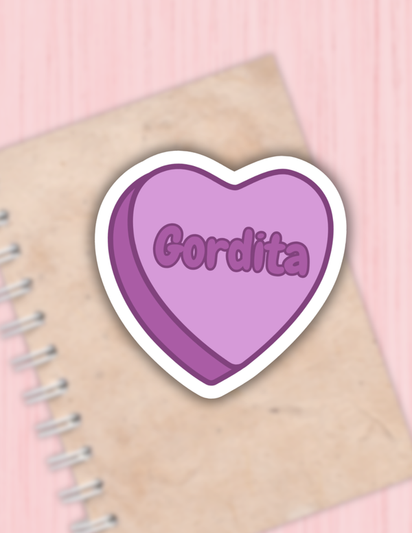Gordita sticker