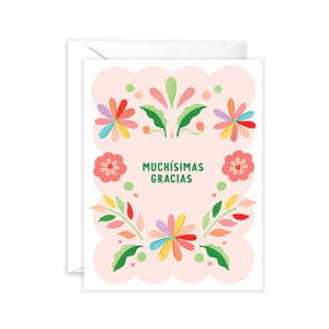 Muchísimas Gracias Greeting Card