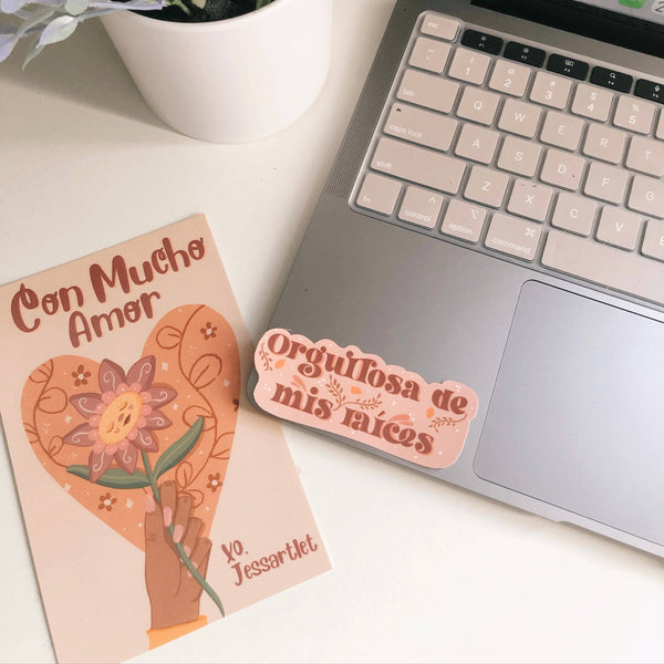 Orgullosa de Mis Raíces Sticker