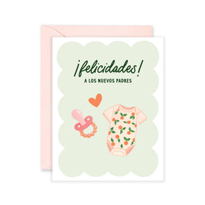 Nuevos Padres Greeting Card