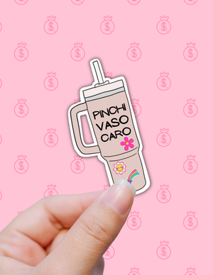 Pinchi vaso caro sticker