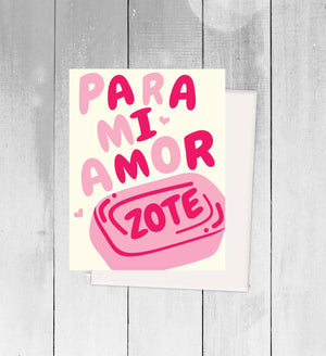 Para Mi Amorzote Greeting Card